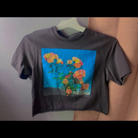 Flower Crop Top - Picture 1 of 1